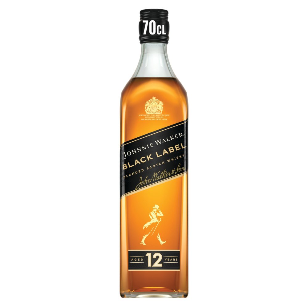 129059 Johnnie Walker Black Label Blended Scotch Whisky 40% 1 x 70Cl - Image 1