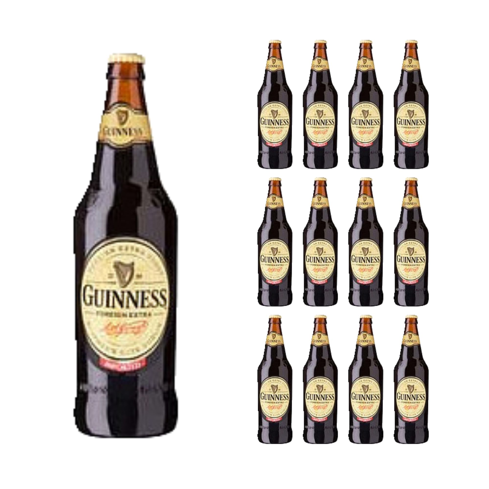 410768 (1) Guinness Foreign Extra Nigerian Stout 12 x 660ml - Image 1