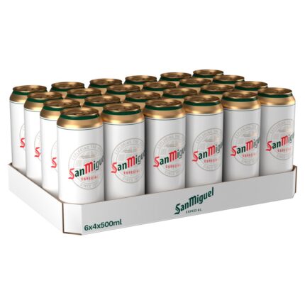 San Miguel Premium Lager Beer 500ml x 4