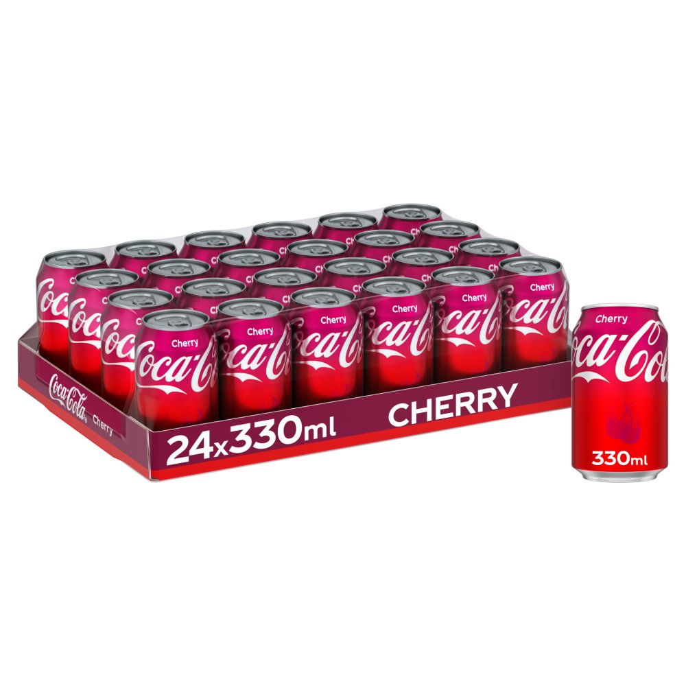 506241 Coca-Cola Cherry 330ml - Image 1