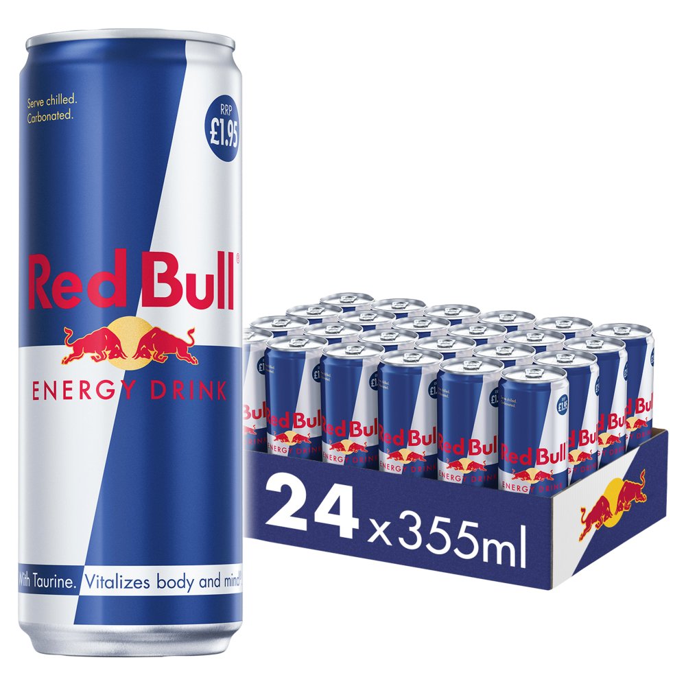 820741 Red Bull Energy Drink 355ml x 24 - Image 1