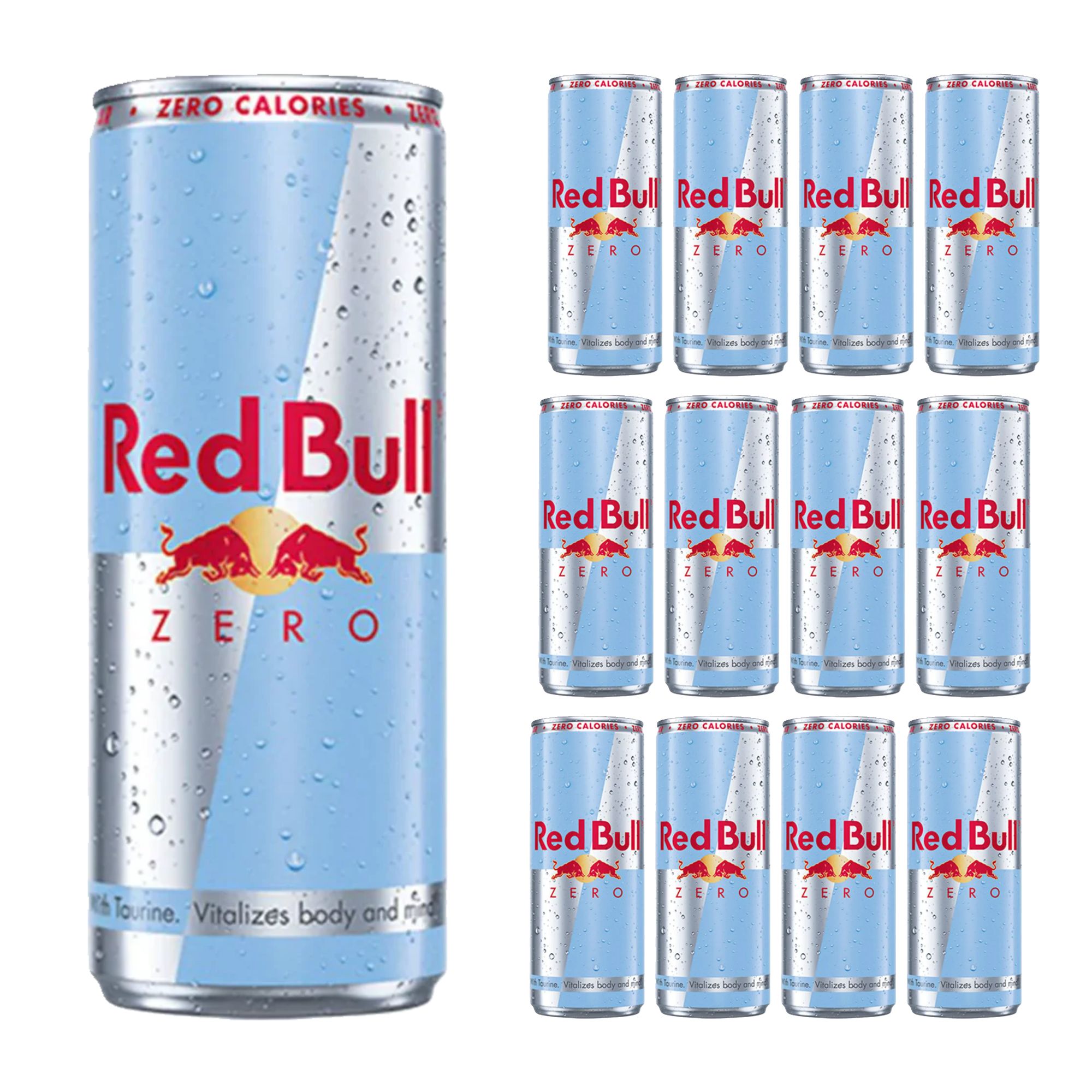823894 Red Bull Energy Drink Zero 250ml x 12 - Image 1